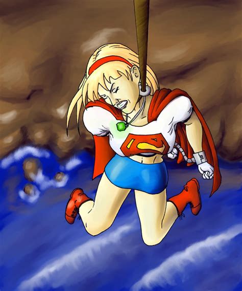 Supergirl In Peril Colored By Darthwoo On Deviantart