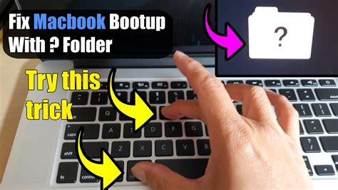 How To Fix Macbook Bootup To A Question Mark Folder Macos Recovery