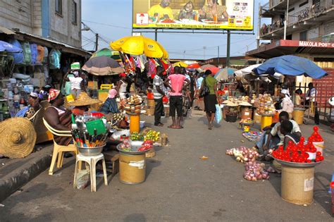 At Home In Ghana Makola Market