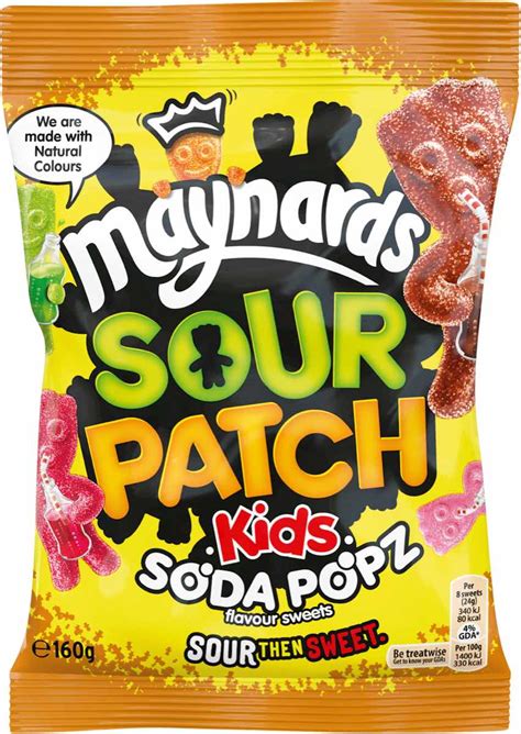 Maynards Sour Patch Kids Soda Popz Foodbev Media