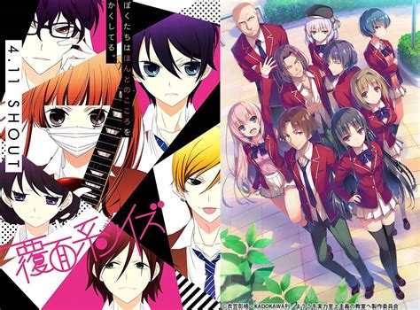 Anonymous Noise Classroom Of The Elite And More Titles To Air On