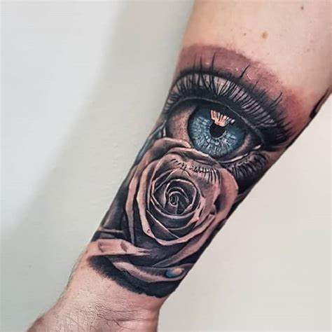 Top 30 Cool Rose Tattoos For Men And Women Awesome Rose