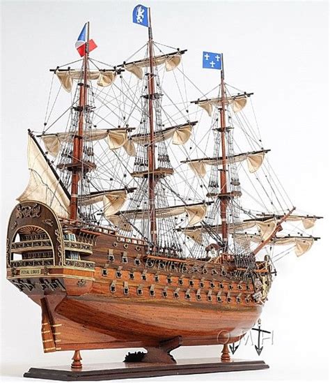1700s Royal Louis Tall Ship Картины кораблей Мореплавание Парусники