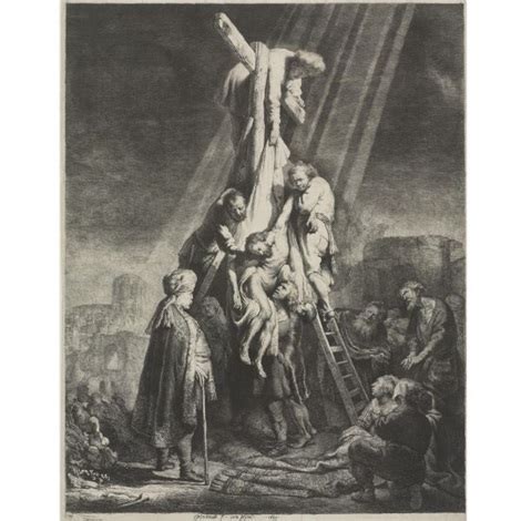 Descent From The Cross By Rembrandt Van Rijn On Artnet