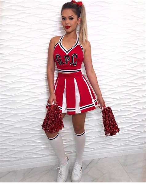 Porrista 📣 Halloween Outfits Cheerleader Halloween Costume