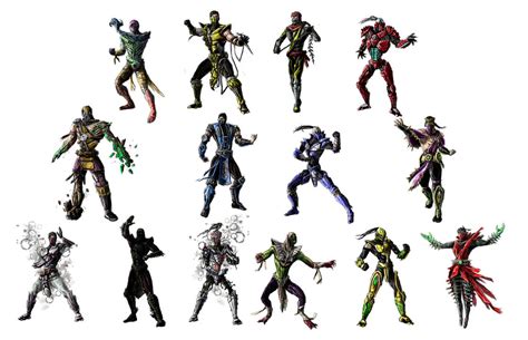 Mortal Kombat Ninjas 1 By Javilustra On Deviantart