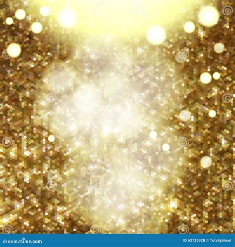 Glitter Texture With Glows And Bokeh Stock Vector Illustration Of Effect Banner