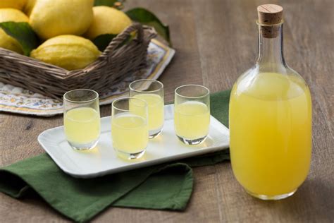 Limoncello Lemon Flavored Liqueur Chefsane