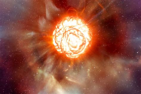 Telescope Captures Unprecedented Views Of Supergiant Star The Globe