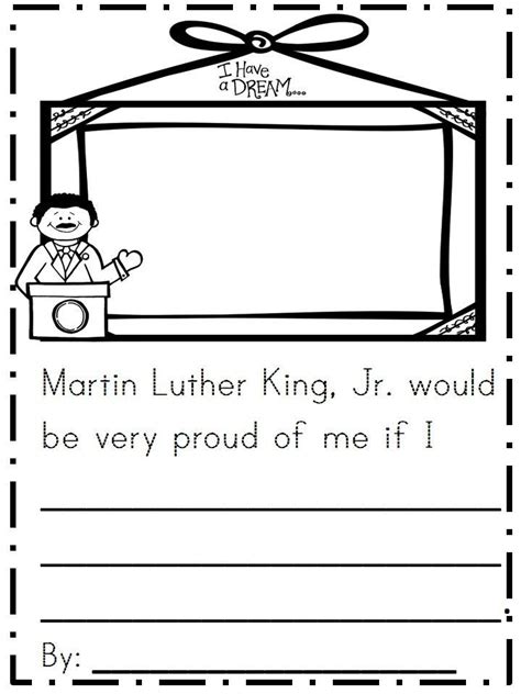 Martin Luther King Jr Math And Literacy Print And Go Common Core