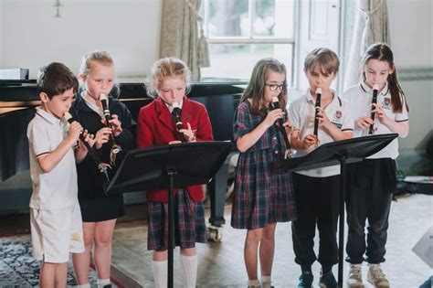 Pupils Perform In Woodwind And Brass Tea Claremont Fan Court School