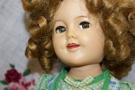 shirley temple ideal st 17 flirty eyed vinyl l950 s doll in very good condition with dress