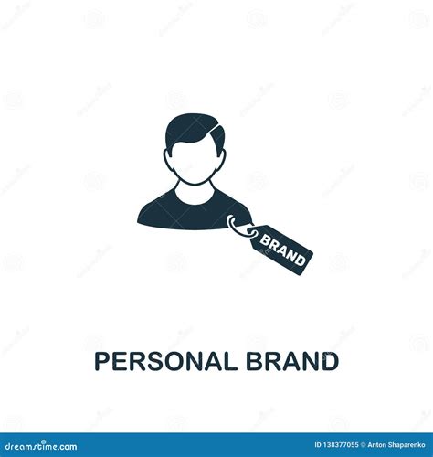 Personal Brand Icon Premium Style Design Pixel Perfect Personal Brand