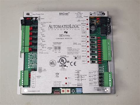 Automated Logic Se6104a Bacnet Control Module 780333842002 Ebay