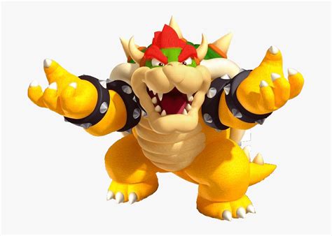 Bowser Open Arms Super Mario 3d Land Bowser Free Transparent