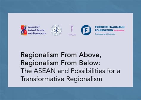 Asean Research Paper New Publications On Regionalism In Southeast Asia