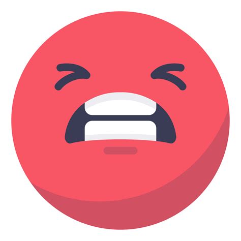 Angry Bad Face Irritated Negative Smile Smiley Icon Free Download