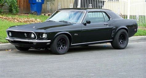 69 Mustang All Black
