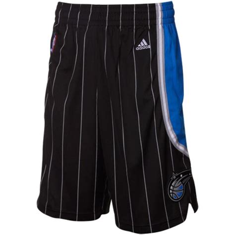 Adidas Orlando Magic Black Swingman Shorts Nba Store