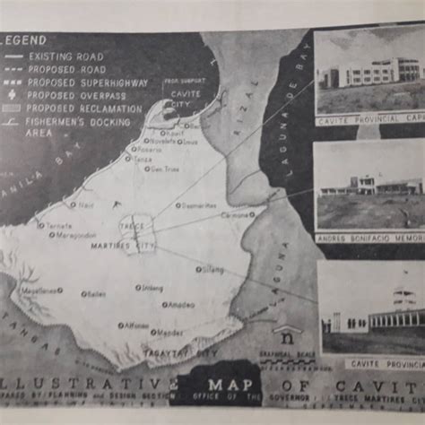 Map Of Cavite From 1960 Taken From A Straa Program Rcavite