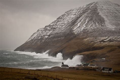 Stormy Day At Faroe Islands Photo One Big Photo