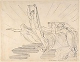 John Flaxman | Morning: Pope's Odyssey, Book 12 (recto); Study for the ...