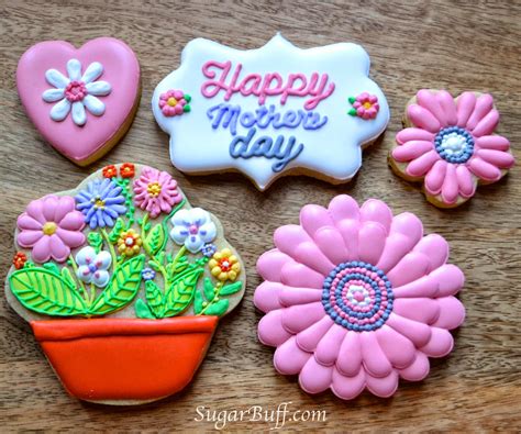 Sugar Buff Mothers Day Cookies