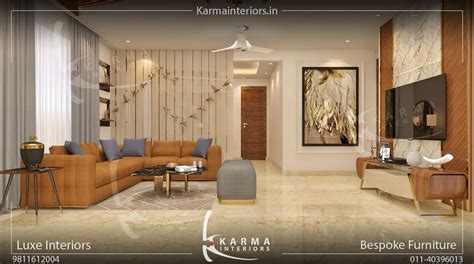 Luxury Drawing Room Karma Interiors Interior Designers In Delhi