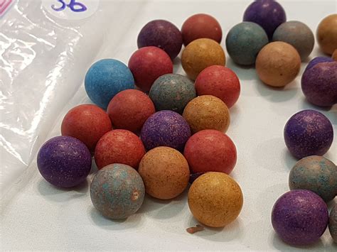 Clay Marbles Lot