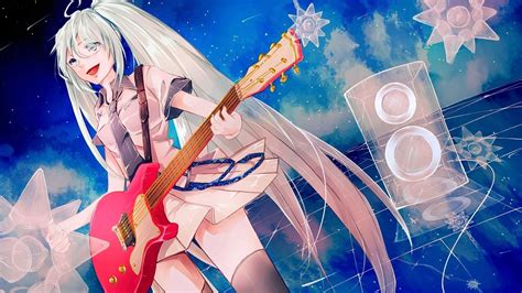 Wallpaper Illustration Looking Away Long Hair White Hair Anime Girls Open Mouth Looking