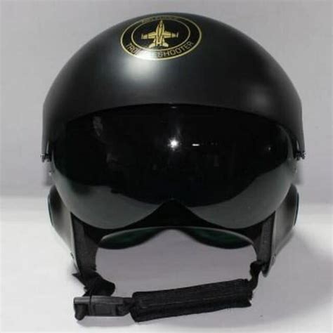 Deluxe Adult Black Jet Fighter Air Force Pilot Helmet For Sale Online