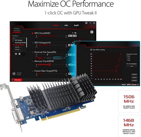 Asus Geforce Gt 1030 2gb Gddr5 Graphics Card Pcstudio