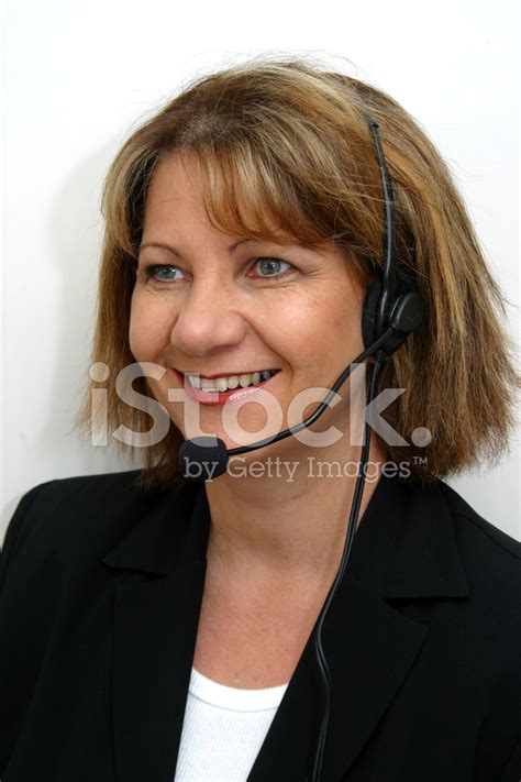 Friendly Receptionist Stock Photo Royalty Free Freeimages