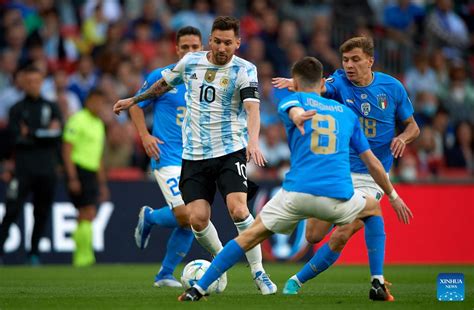 jadwal bola argentina vs italia 2022