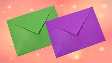 Awasome How To Make A Envelope Without Glue Ideas