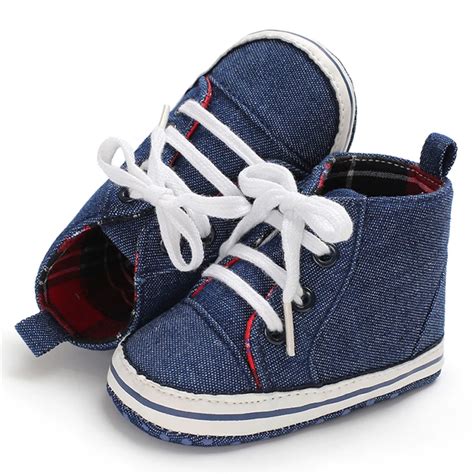 0 18m Newborn Baby Boy Girl Shoes Lace Up First Walkers Baby Shoes
