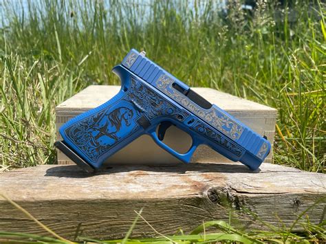 Glock 48 Kentucky Blue Thoroughbred Edition Castle Arms Exclusive 10