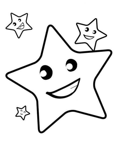 Dibujos De Estrellas Para Colorear Dibujos Online