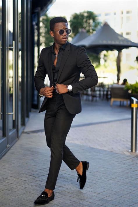 How To Style An All Black Outfit For A Mens Formal Event