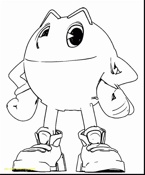 Pacman Coloring Pages At Free Printable Colorings