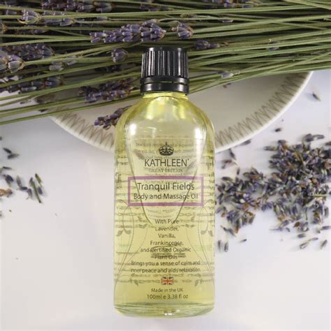 Tranquil Fields Body And Massage Oil Kathleen Natural Limited
