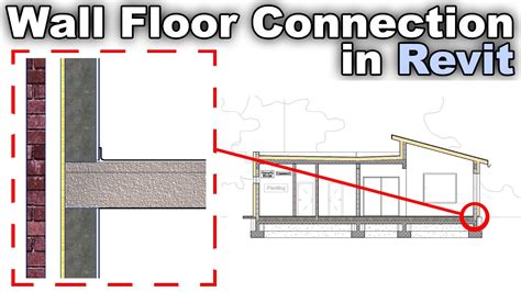 Wall Floor Connection In Revit Tutorial Youtube