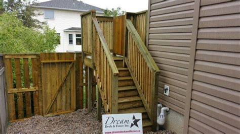 Get this premade kit from rockler to make it a reality in. Stairs with landing off 2nd storey deck into dog run on ...