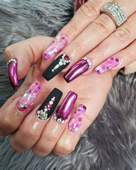 Updated 40 Fantastic Pink Chrome Nails August 2020