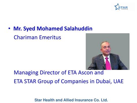 Investment and insurance products are PPT - Star Health and Allied Insurance Company Limited ...