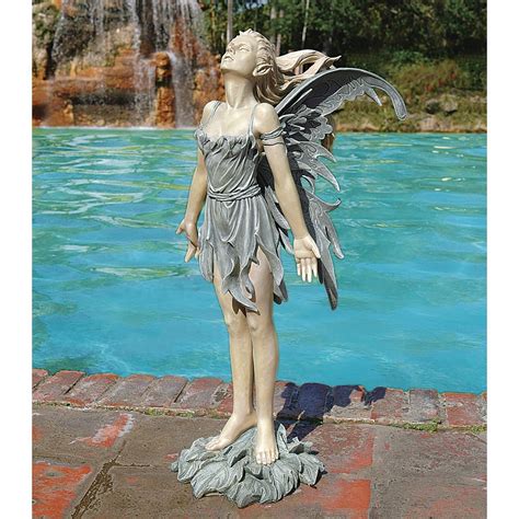 Design Toscano Spirit Of The Wind Fairy Statue And Reviews Wayfair