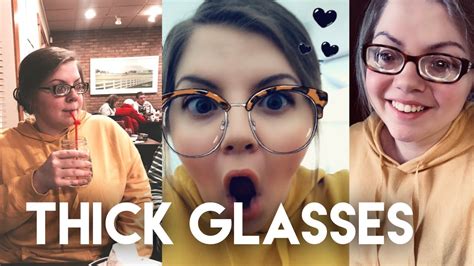 Day In My Life Wearing Thick Glasses Youtube