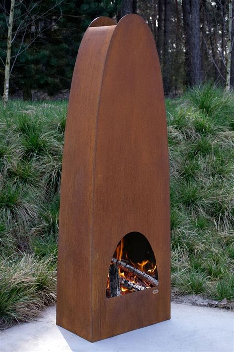 Steel Outdoor Fireplaces Foter