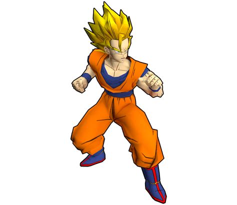 Budokai tenkaichi lets you play as more than 60 characters from the dragon ball z tv series. GameCube - Dragon Ball Z: Budokai 2 - Goku (Super Saiyan 2) - The Models Resource