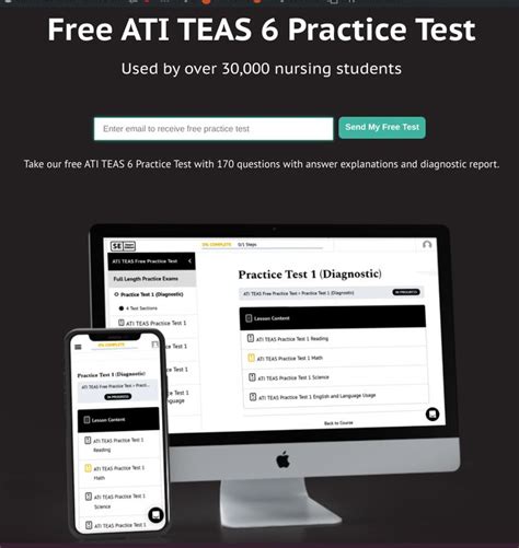 Free Ati Teas Practice Test Ati Teas Practice Testing Nursing